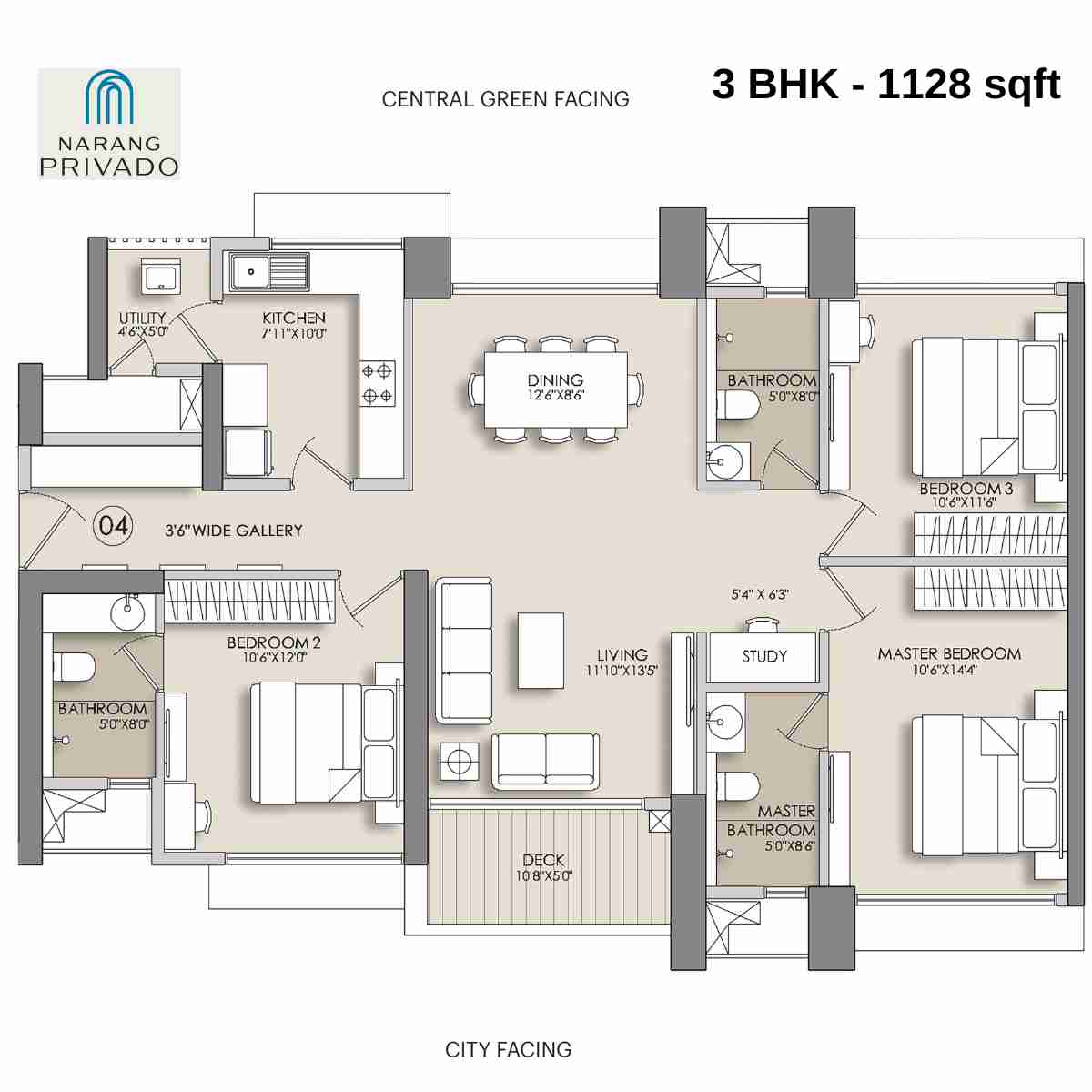 3-BHK-Regal-1128-sqft